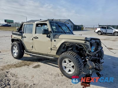 Czwarte zdjęcie samochodu z boku: 2017 JEEP WRANGLER UNLIMITED SPORT VIN:1C4BJWDG4HL751581 - miniatura
