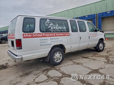Trzecie zdjęcie samochodu z tyłu: 2008 FORD ECONOLINE E350 SUPER DUTY WAGON VIN:1FBSS31L48DA95104 - miniatura