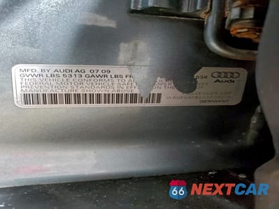 Zdjęcie 12 z 12 samochodu: 2010 AUDI A6 PREMIUM PLUS VIN:WAUFGAFB2AN020319 - miniatura