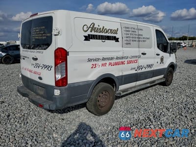 Trzecie zdjęcie samochodu z tyłu: 2016 FORD TRANSIT T-250 VIN:1FTYR1ZM4GKB20970 - miniatura