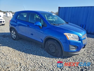 Czwarte zdjęcie samochodu z boku: 2015 CHEVROLET TRAX LS VIN:KL7CJKSBXFB076081 - miniatura