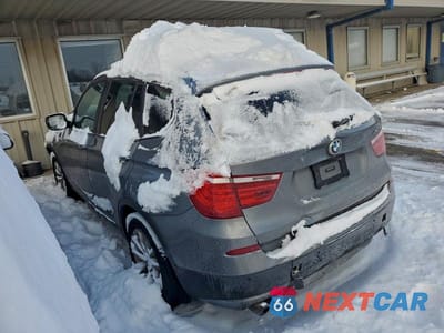 Drugie zdjęcie samochodu z przodu: 2013 BMW X3 XDRIVE28I VIN:5UXWX9C5XD0D08625 - miniatura