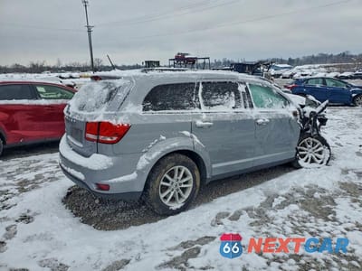 Trzecie zdjęcie samochodu z tyłu: 2019 DODGE JOURNEY SE VIN:3C4PDCBB8KT719666 - miniatura