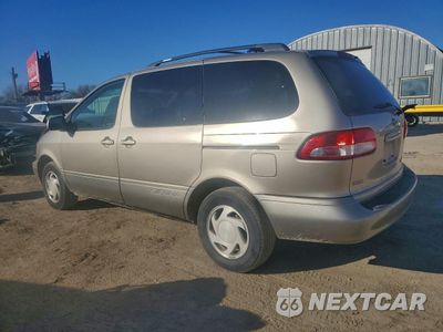 Drugie zdjęcie samochodu z przodu: 2002 TOYOTA SIENNA LE VIN:4T3ZF13C52U427433 - miniatura