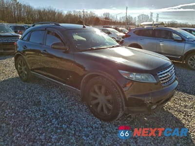 Czwarte zdjęcie samochodu z boku: 2005 INFINITI FX35 VIN:JNRAS08U25X106857 - miniatura