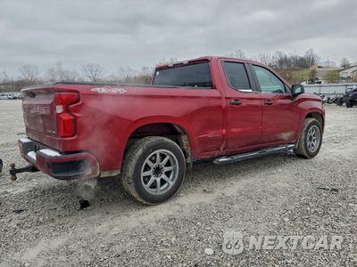 Trzecie zdjęcie samochodu z tyłu: 2019 CHEVROLET SILVERADO K1500 CUSTOM VIN:1GCRYBEH5KZ262623 - miniatura