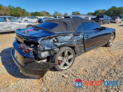 Trzecie zdjęcie samochodu z tyłu: 2012 CHEVROLET CAMARO 2SS VIN:2G1FT3DWXC9109862 - miniatura