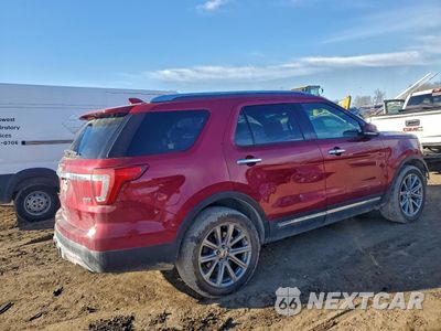 Trzecie zdjęcie samochodu z tyłu: 2017 FORD EXPLORER LIMITED VIN:1FM5K8F81HGC15042 - miniatura