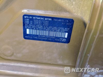 Zdjęcie 12 z 15 samochodu: 2024 MITSUBISHI MIRAGE SE VIN:ML32AWHJXRH005942 - miniatura