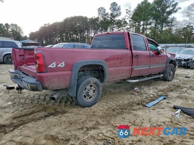 Trzecie zdjęcie samochodu z tyłu: 2004 CHEVROLET SILVERADO K2500 HEAVY DUTY VIN:1GCHK232X4F179527 - miniatura