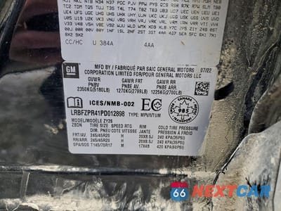 Zdjęcie 14 z 14 samochodu: 2023 BUICK ENVISION ESSENCE VIN:LRBFZPR41PD012898 - miniatura