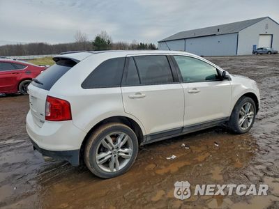 Trzecie zdjęcie samochodu z tyłu: 2014 FORD EDGE SEL VIN:2FMDK3JC2EBB36590 - miniatura