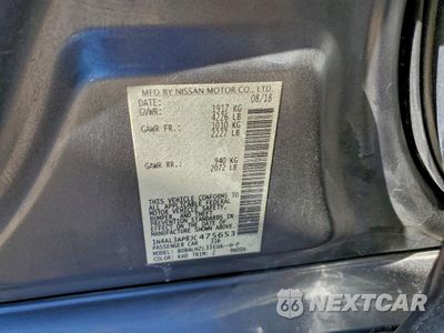 Zdjęcie 13 z 15 samochodu: 2018 NISSAN ALTIMA 2.5 VIN:1N4AL3AP8JC475653 - miniatura