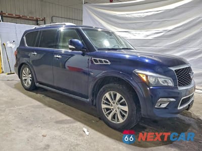 Czwarte zdjęcie samochodu z boku: 2017 INFINITI QX80 BASE VIN:JN8AZ2NC1H9431046 - miniatura