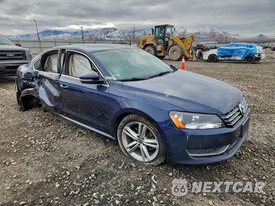 Czwarte zdjęcie samochodu z boku: 2015 VOLKSWAGEN PASSAT SE VIN:1VWBV7A38FC050564 - miniatura