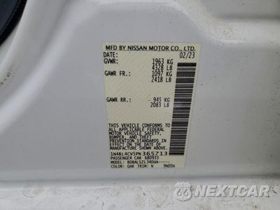 Zdjęcie 12 z 13 samochodu: 2023 NISSAN ALTIMA SR VIN:1N4BL4CV5PN365713 - miniatura