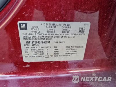 Zdjęcie 12 z 12 samochodu: 2016 GMC SIERRA K2500 SLT VIN:1GT12TE84GF240691 - miniatura