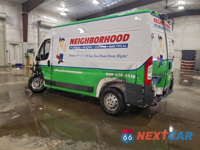 Drugie zdjęcie samochodu z przodu: 2016 RAM PROMASTER 2500 DELIVERY VAN VIN:3C6TRVCG2GE118133 - miniatura