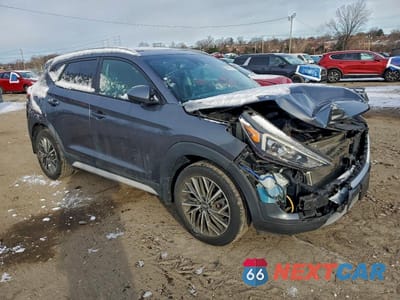 Czwarte zdjęcie samochodu z boku: 2019 HYUNDAI TUCSON LIMITED VIN:KM8J3CAL5KU931736 - miniatura