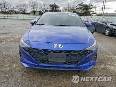 Piąte zdjęcie samochodu w środku: 2022 HYUNDAI ELANTRA SEL VIN:KMHLS4AG6NU334295 - miniatura