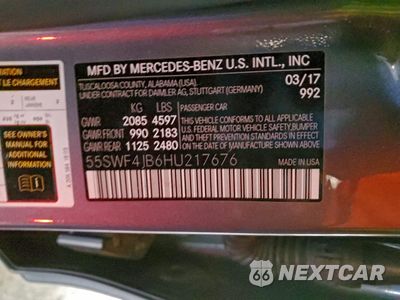 Zdjęcie 12 z 15 samochodu: 2017 MERCEDES-BENZ C 300 VIN:55SWF4JB6HU217676 - miniatura