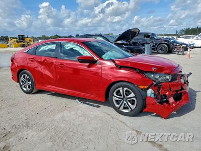 Czwarte zdjęcie samochodu z boku: 2017 HONDA CIVIC LX VIN:2HGFC2F51HH504758 - miniatura