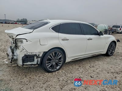 Trzecie zdjęcie samochodu z tyłu: 2018 INFINITI Q70L 3.7 LUXE VIN:JN1BY1PP0JM330650 - miniatura
