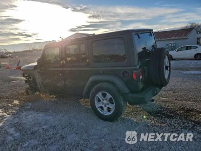 Drugie zdjęcie samochodu z przodu: 2021 JEEP WRANGLER UNLIMITED SPORT VIN:1C4HJXDG6MW779875 - miniatura