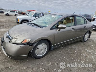 2007 HONDA CIVIC HYBRID JHMFA362X7S030959 - główne zdjęcie licytacji z USA - miniatura