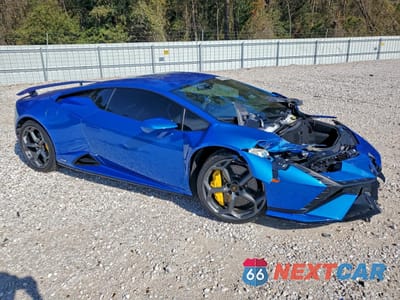 Czwarte zdjęcie samochodu z boku: 2023 LAMBORGHINI HURACAN TECNICA VIN:ZHWUB6ZF4PLA23953 - miniatura