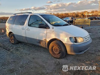 Czwarte zdjęcie samochodu z boku: 2003 TOYOTA SIENNA CE VIN:4T3ZF19C13U524606 - miniatura
