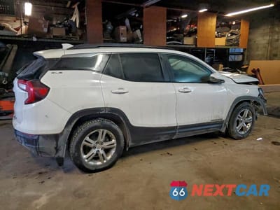 Trzecie zdjęcie samochodu z tyłu: 2022 GMC TERRAIN SLE VIN:3GKALTEV6NL292625 - miniatura