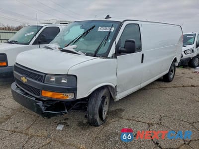 2023 CHEVROLET EXPRESS 2500 DELIVERY VAN 1GCWGBFP5P1175337 - główne zdjęcie licytacji z USA - miniatura