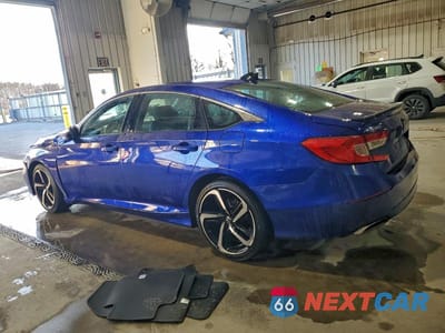 Drugie zdjęcie samochodu z przodu: 2022 HONDA ACCORD SPORT VIN:1HGCV1F33NA075476 - miniatura