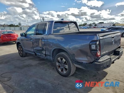 Drugie zdjęcie samochodu z przodu: 2019 HONDA RIDGELINE RTL VIN:5FPYK3F58KB027654 - miniatura