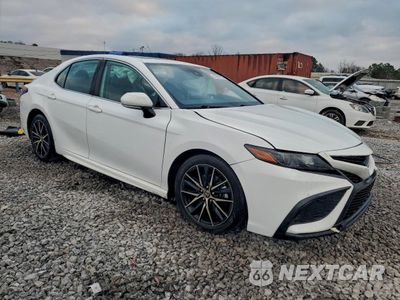 Czwarte zdjęcie samochodu z boku: 2022 TOYOTA CAMRY NIGHT SHADE VIN:4T1S31AK9NU586716 - miniatura