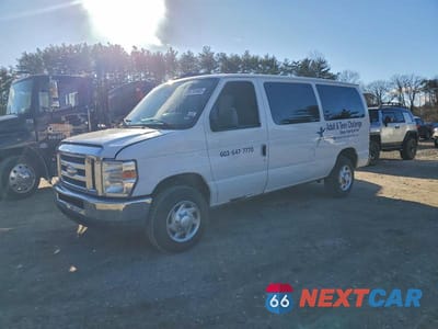 2014 FORD ECONOLINE E350 SUPER DUTY WAGON 1FBNE3BL4EDA67477 - główne zdjęcie licytacji z USA - miniatura