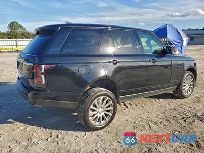 Trzecie zdjęcie samochodu z tyłu: 2020 LAND ROVER RANGE ROVER HSE VIN:SALGS2RU9LA414606 - miniatura