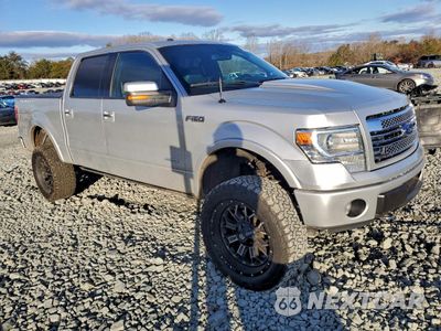 Czwarte zdjęcie samochodu z boku: 2014 FORD F150 SUPERCREW VIN:1FTFW1ET0EFB81056 - miniatura