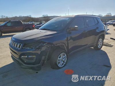 2017 JEEP COMPASS SPORT 3C4NJCAB8HT669684 - główne zdjęcie licytacji z USA - miniatura
