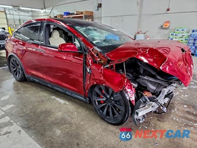 Czwarte zdjęcie samochodu z boku: 2024 TESLA MODEL X VIN:7SAXCBE69RF449502 - miniatura