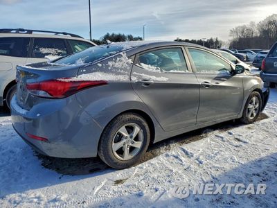 Trzecie zdjęcie samochodu z tyłu: 2014 HYUNDAI ELANTRA SE VIN:5NPDH4AEXEH497483 - miniatura