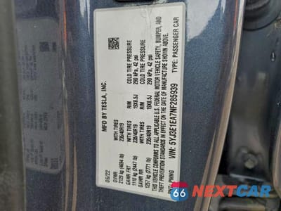 Zdjęcie 13 z 13 samochodu: 2022 TESLA MODEL 3 VIN:5YJ3E1EA7NF285939 - miniatura