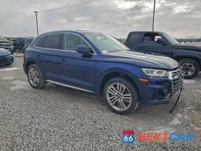 Czwarte zdjęcie samochodu z boku: 2018 AUDI Q5 PREMIUM PLUS VIN:WA1BNAFY3J2000992 - miniatura