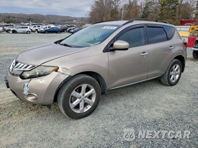 2009 NISSAN MURANO S JN8AZ18W39W106837 - główne zdjęcie licytacji z USA - miniatura