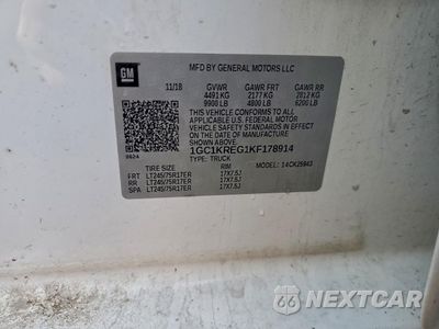Zdjęcie 13 z 16 samochodu: 2019 CHEVROLET SILVERADO K2500 HEAVY DUTY VIN:1GC1KREG1KF178914 - miniatura