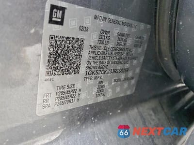Zdjęcie 14 z 14 samochodu: 2018 GMC YUKON DENALI VIN:1GKS2CKJ3JR268259 - miniatura