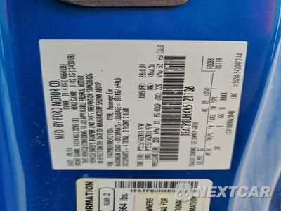 Zdjęcie 13 z 14 samochodu: 2019 FORD MUSTANG VIN:1FATP8UHXK5121136 - miniatura