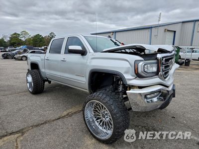 Czwarte zdjęcie samochodu z boku: 2016 GMC SIERRA K1500 SLE VIN:3GTU2MEC0GG193228 - miniatura