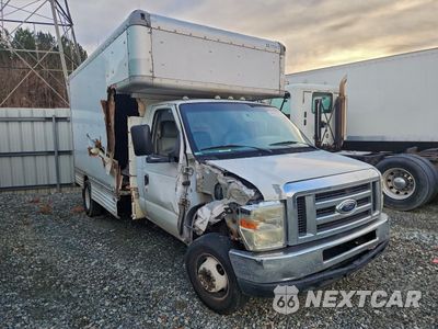 Czwarte zdjęcie samochodu z boku: 2008 FORD E 450 SUPER DUTY C VIN:1FDXE45S28DB21291 - miniatura